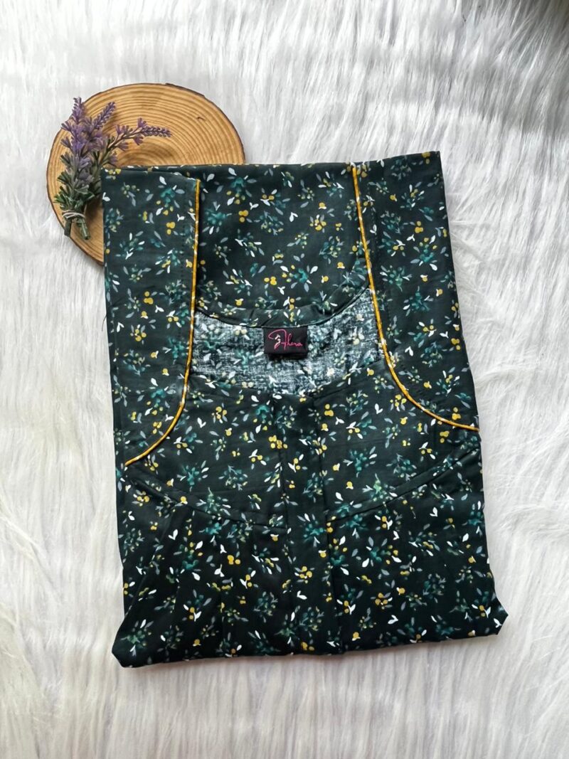 FRONT PLEATED ZIP NIGHTY