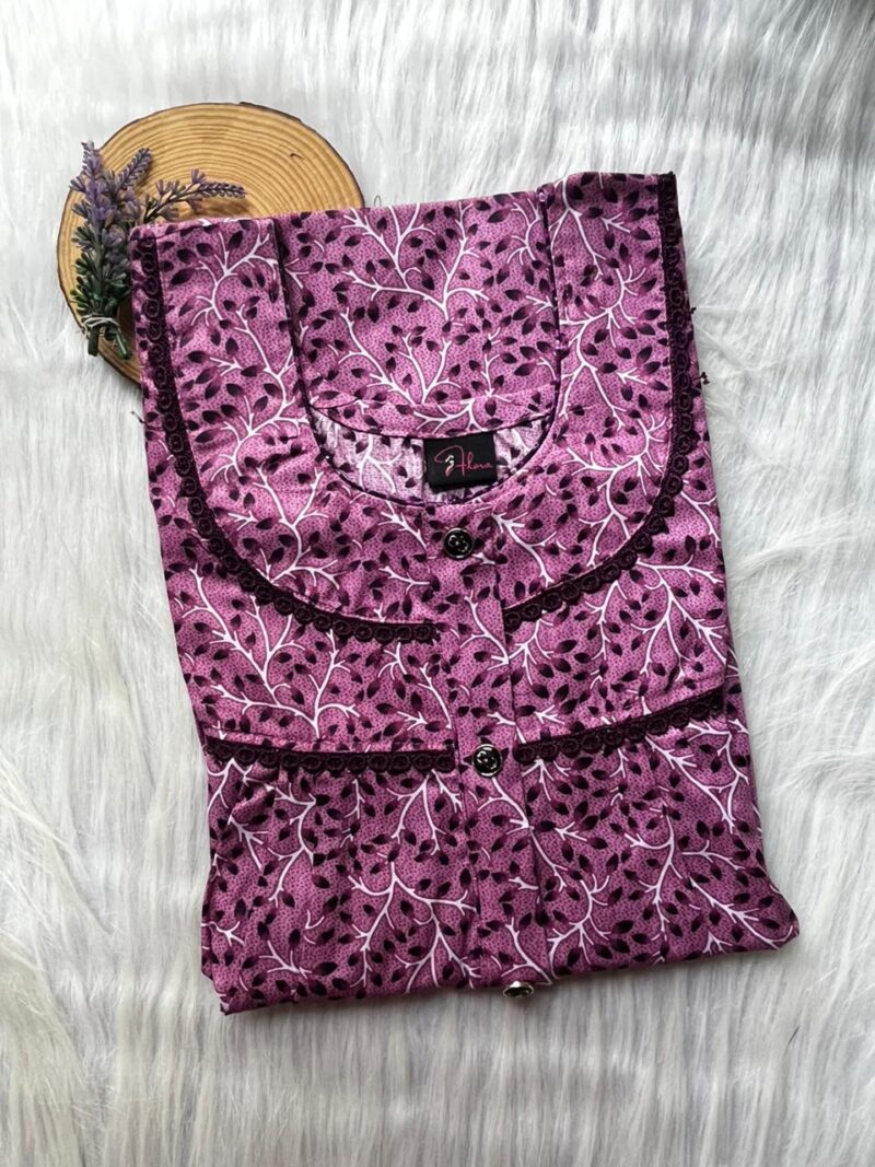 DOUBLE LACE  ZIP NIGHTY