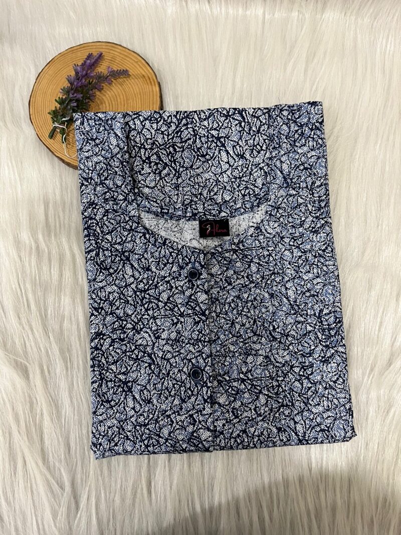 Full Open Button Nighty