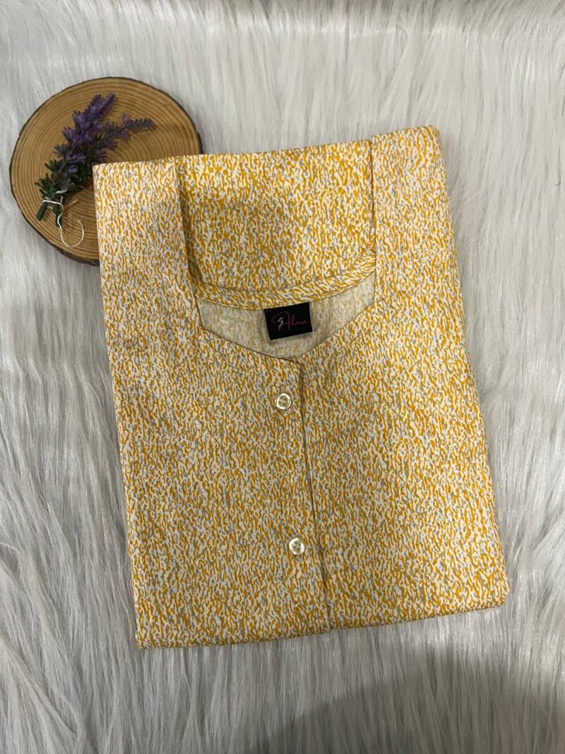 Full Open Button Nighty