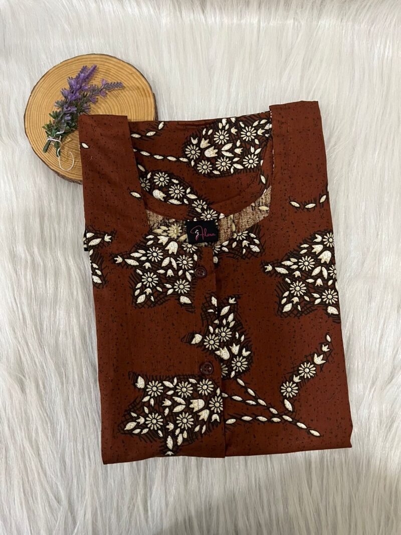 Full Open Button Nighty