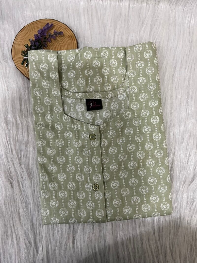 Full Open Button Nighty