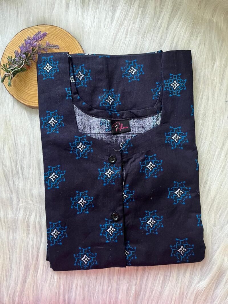 Full Open Button Nighty