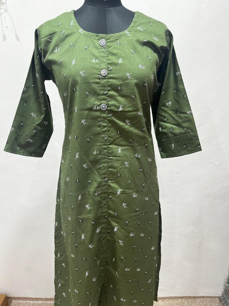 Pure Cotton Flared Kurti