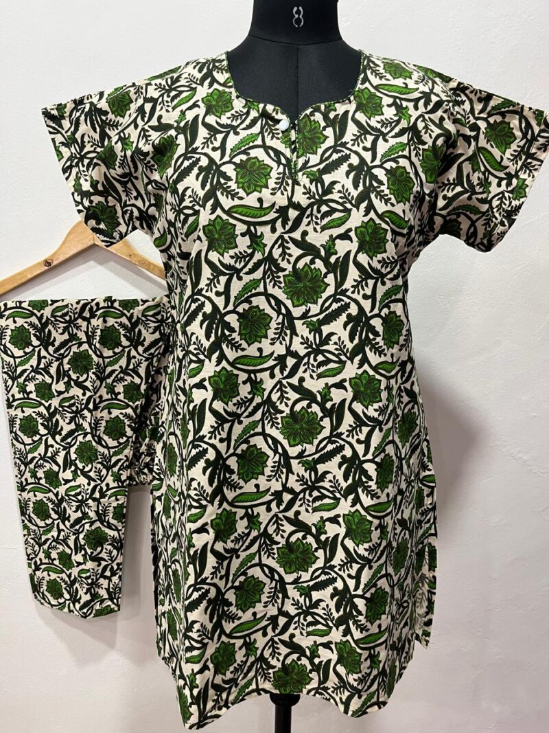 COTTON NIGHT DRESS