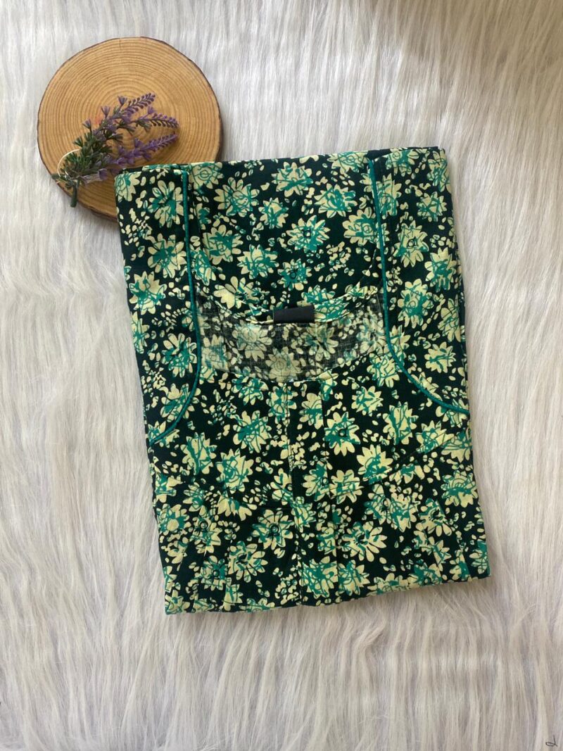 FRONT PLEATED ZIP NIGHTY