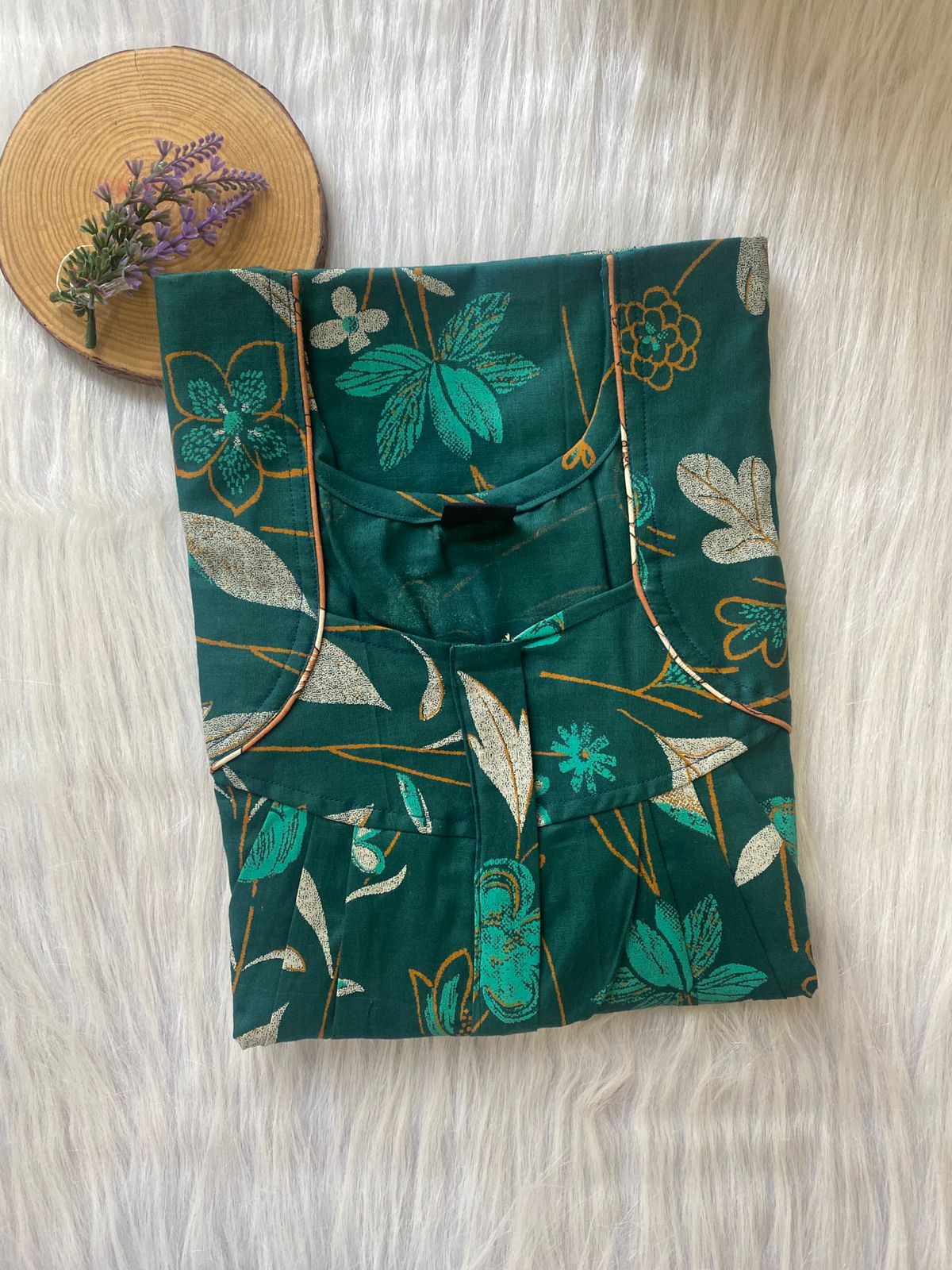 FRONT PLEATED ZIP NIGHTY