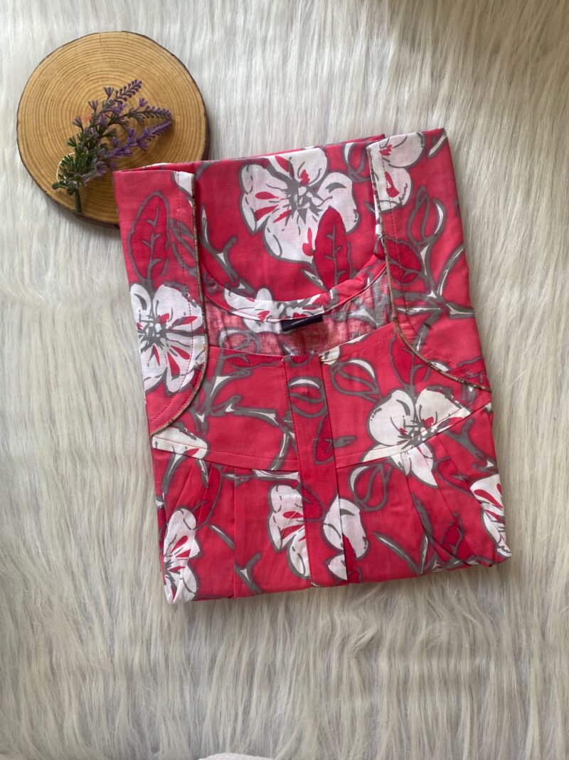 FRONT PLEATED ZIP NIGHTY