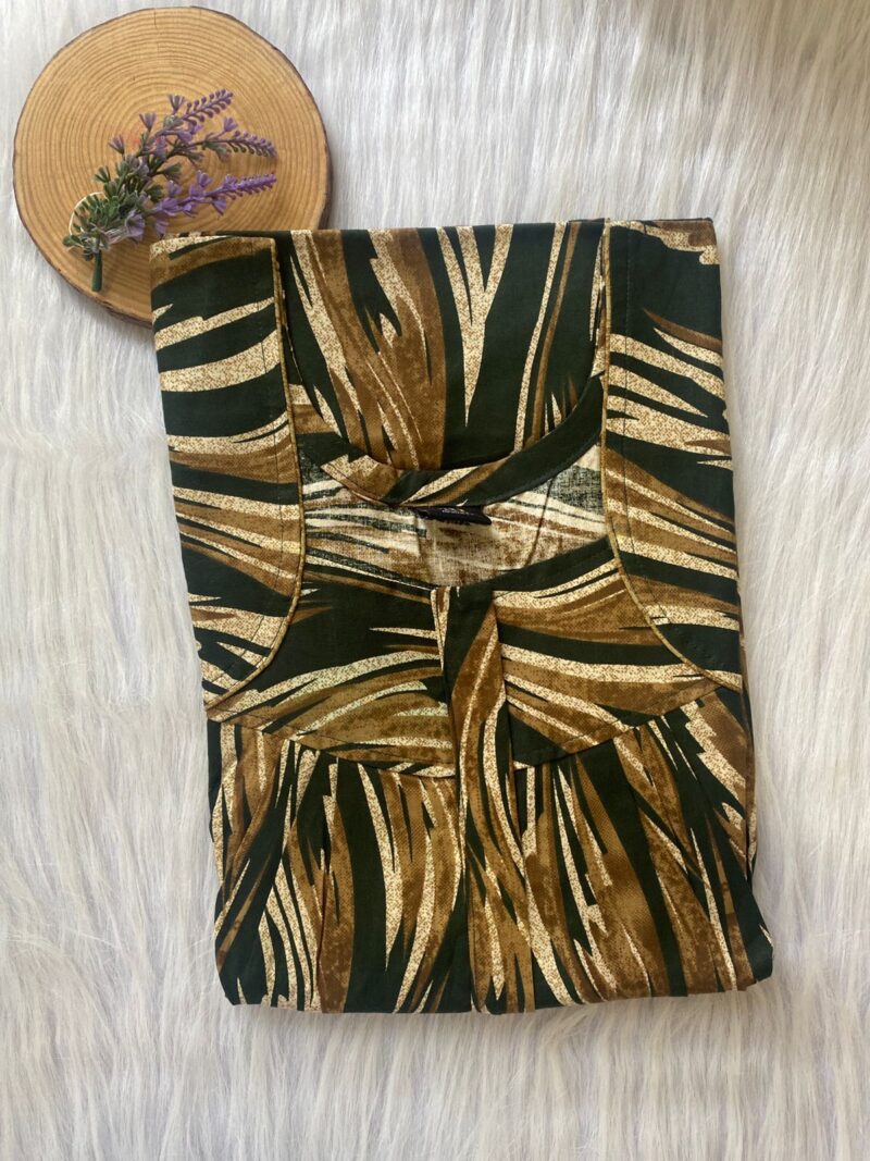 FRONT PLEATED ZIP NIGHTY