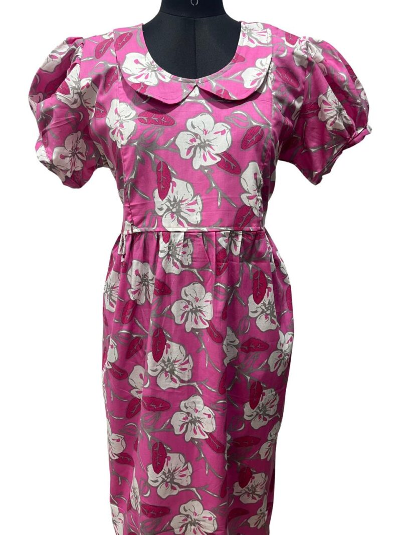 FEEDING FROCK WITH SIDE POCKET