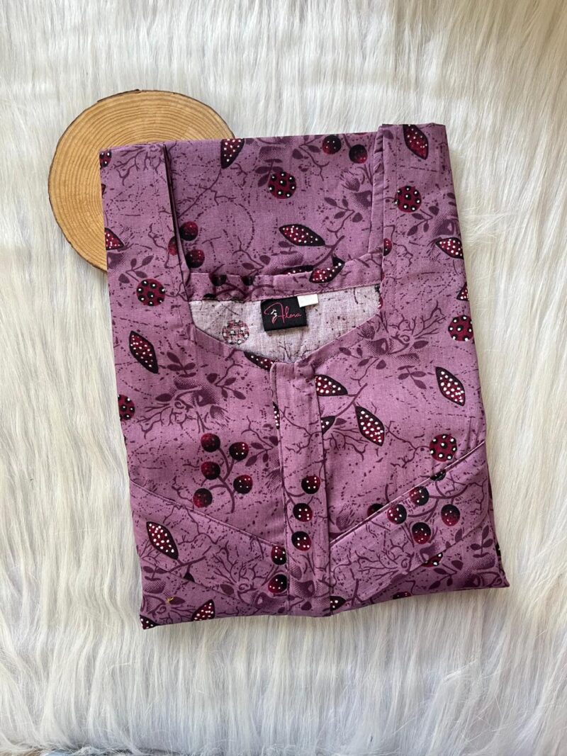 Horizontal Zip Feeding Nighty