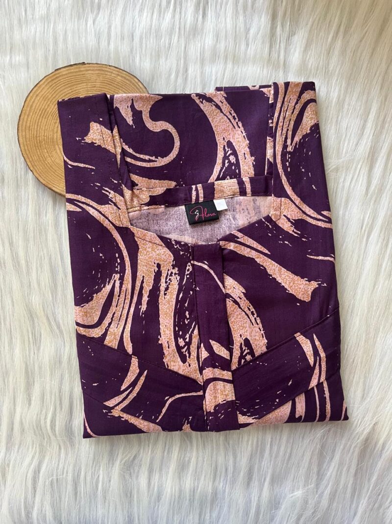 Horizontal Zip Feeding Nighty