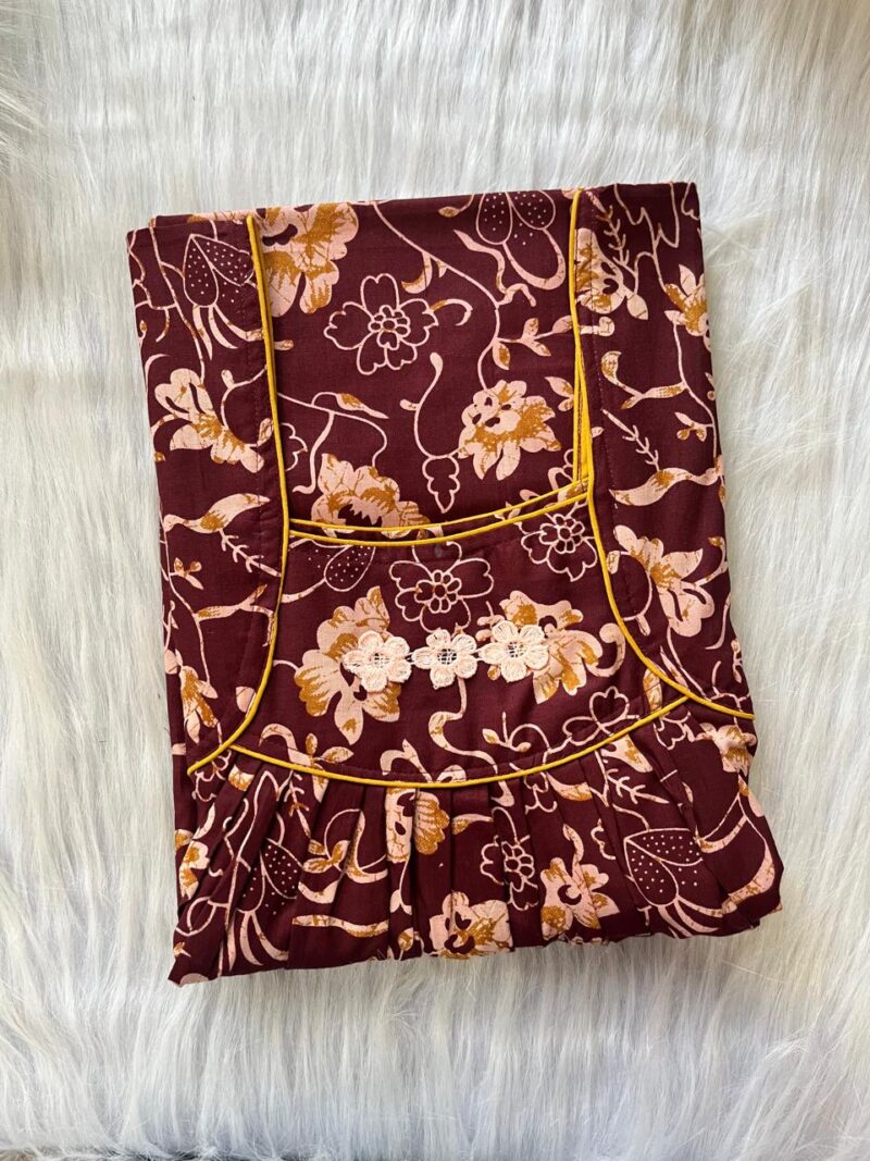 FRONT & BACK PLEATED NIGHTY