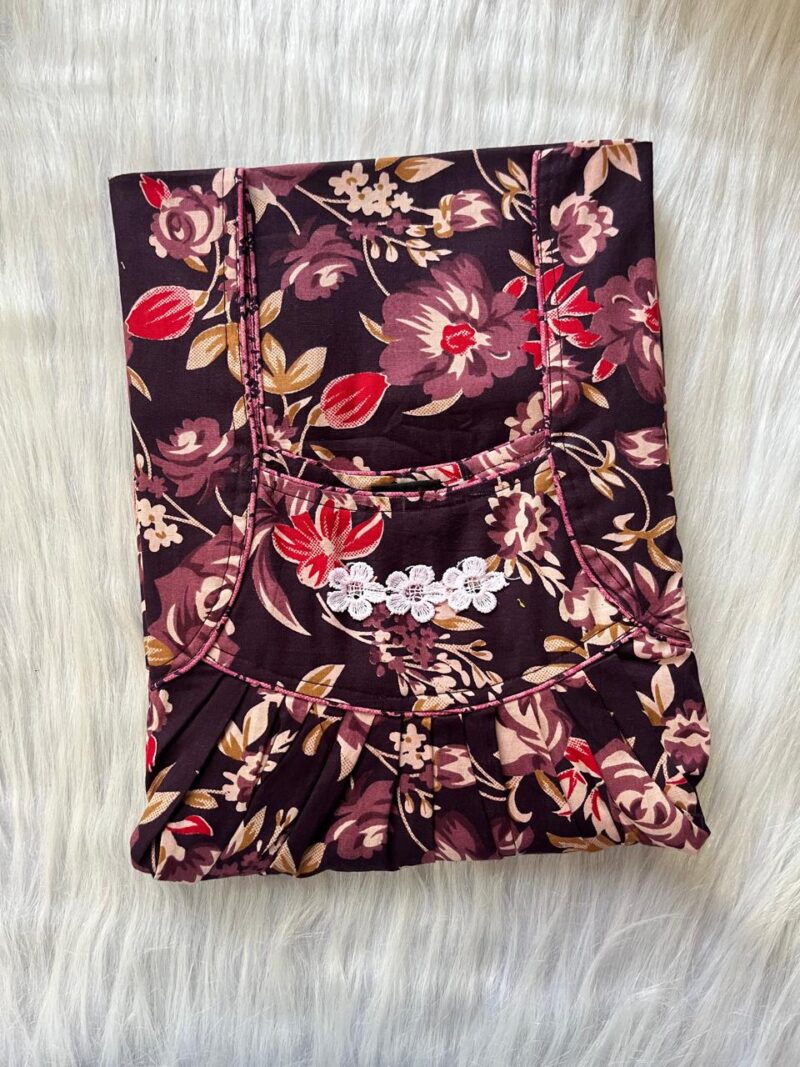 FRONT & BACK PLEATED NIGHTY