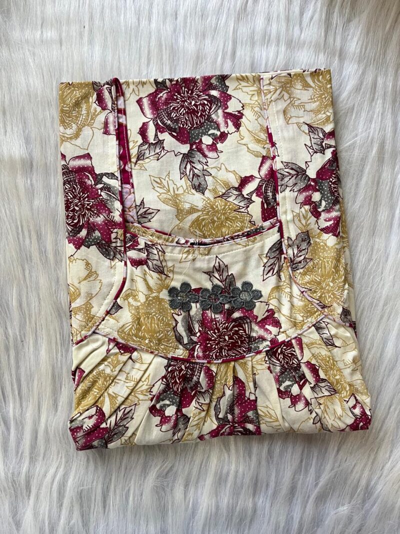 FRONT & BACK PLEATED NIGHTY