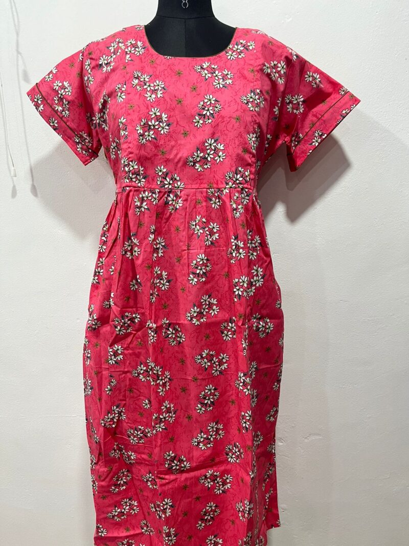 FEEDING FROCK WITH SIDE POCKET