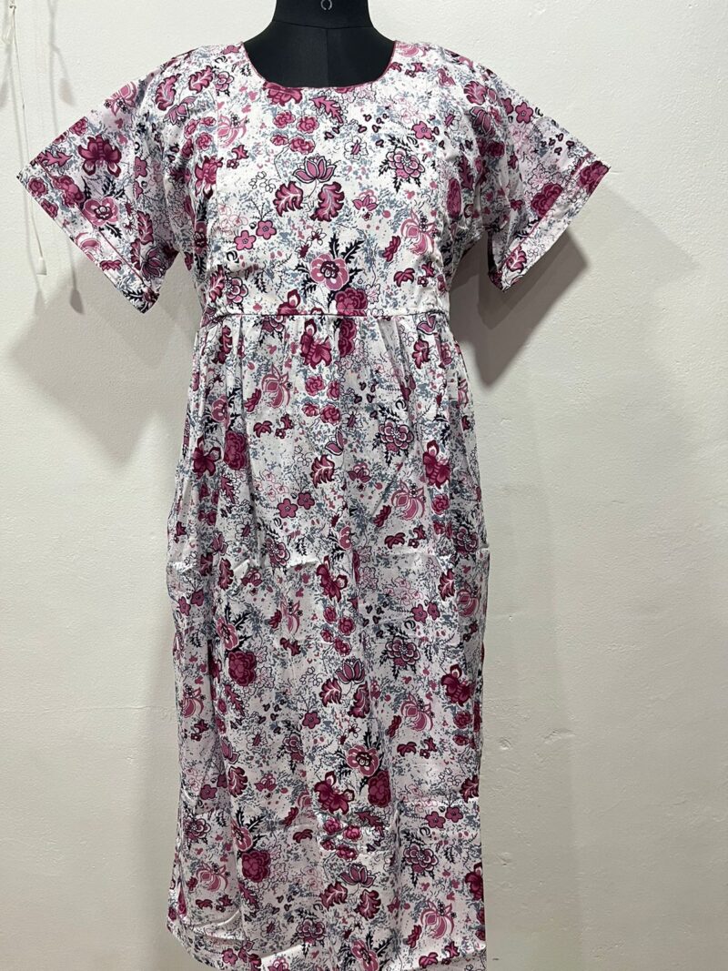 FEEDING FROCK WITH SIDE POCKET