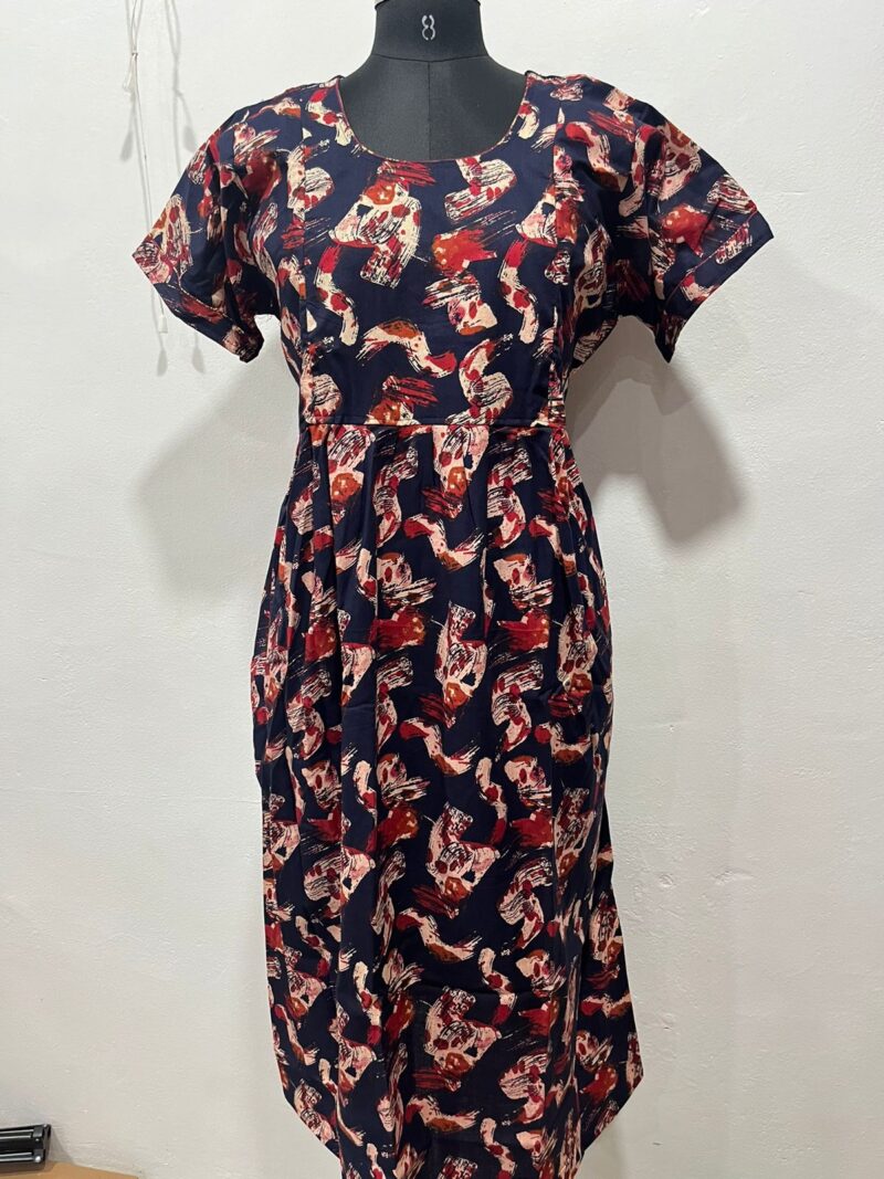 FEEDING FROCK WITH SIDE POCKET