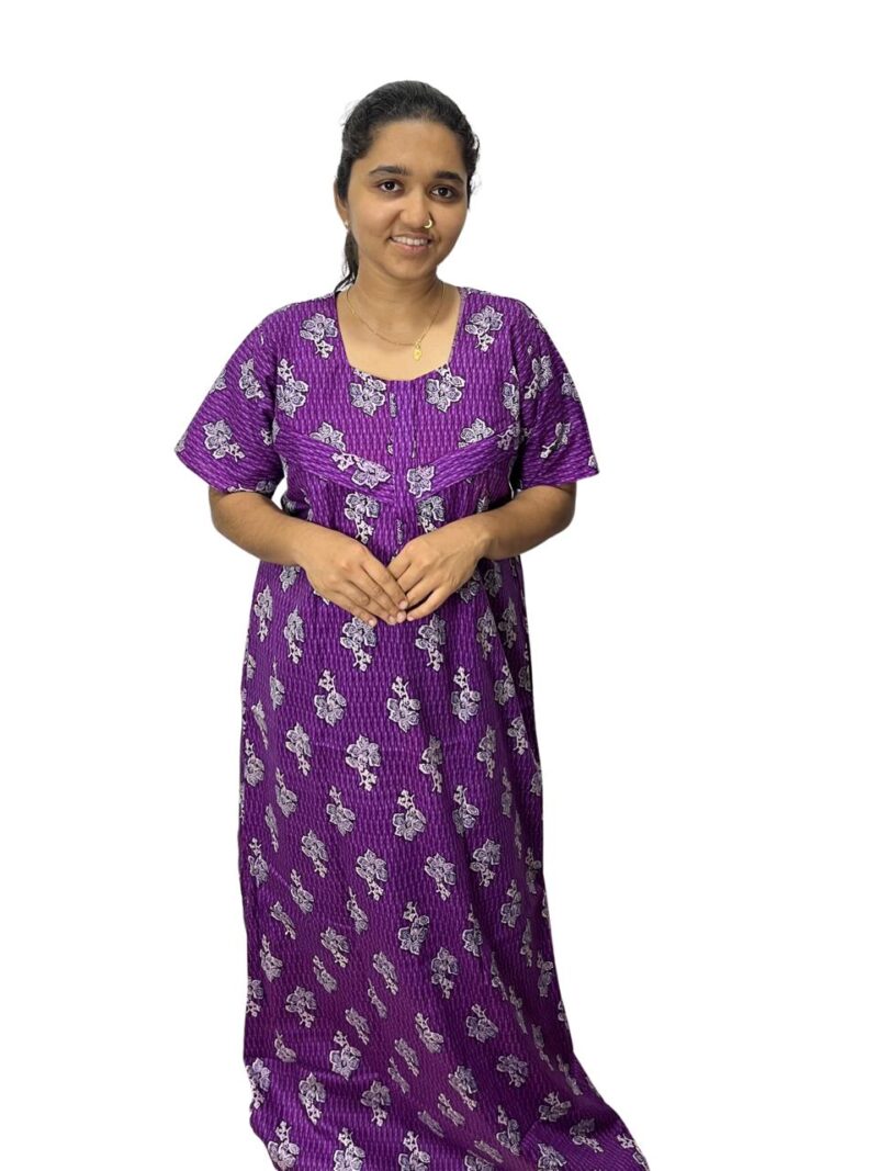 Horizontal Zip Feeding Nighty