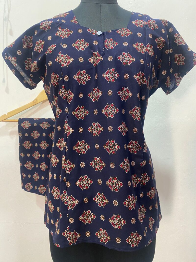 FEEDING NIGHT DRESS WITH PALAZZO PANT