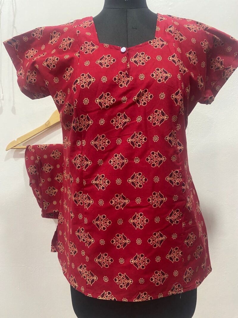 FEEDING NIGHT DRESS WITH PALAZZO PANT