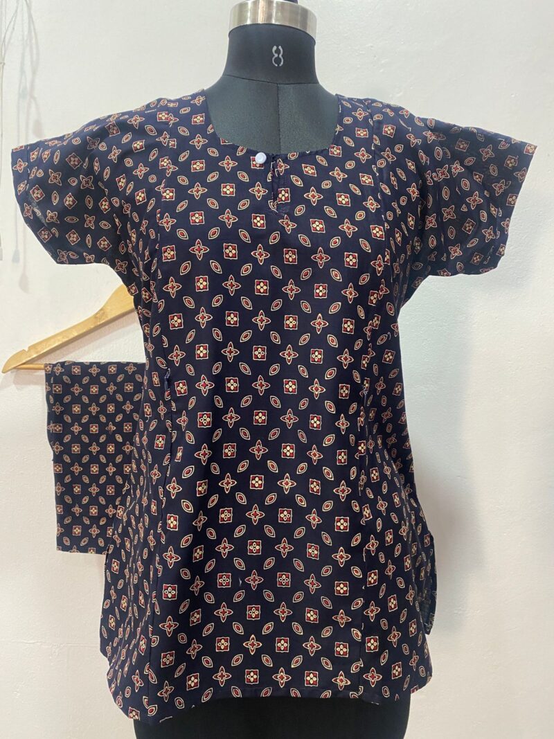 FEEDING NIGHT DRESS WITH PALAZZO PANT