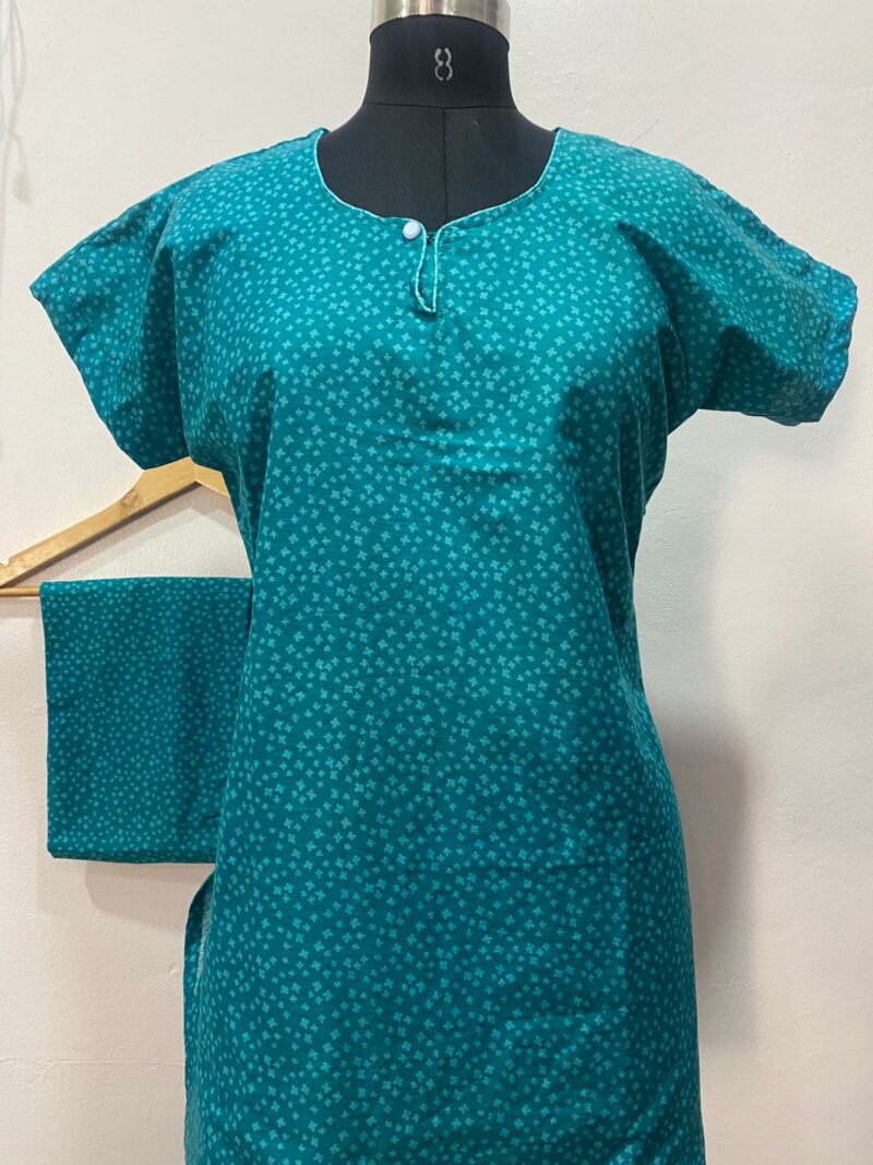 COTTON NIGHT DRESS
