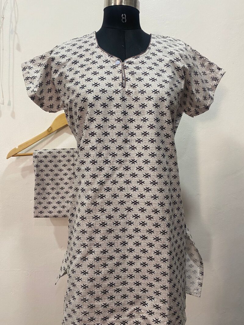 COTTON NIGHT DRESS