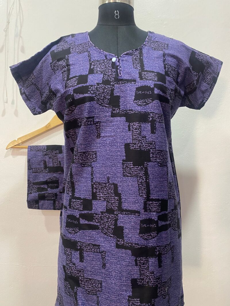 COTTON NIGHT DRESS