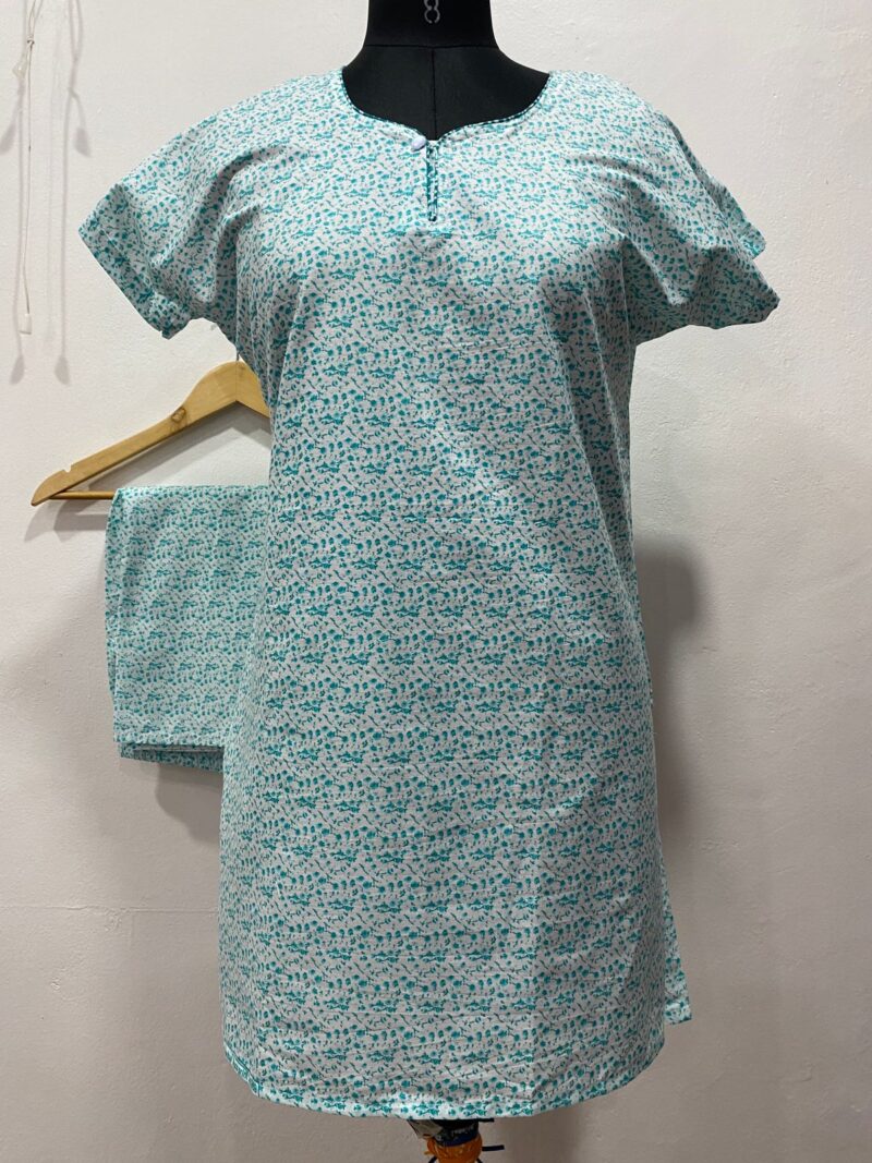 COTTON NIGHT DRESS