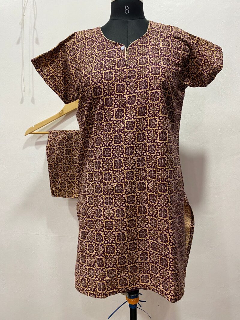 COTTON NIGHT DRESS
