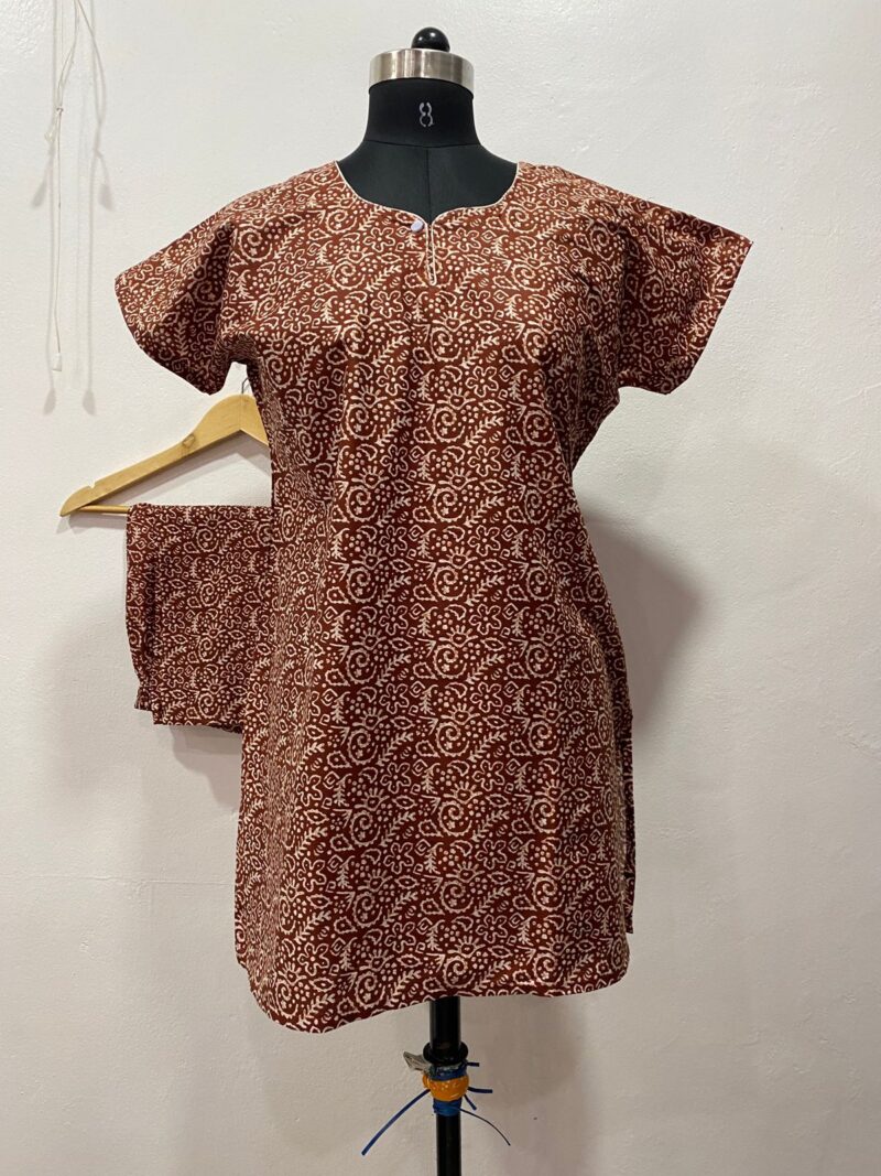 COTTON NIGHT DRESS