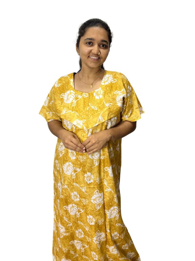Horizontal Zip Feeding Nighty