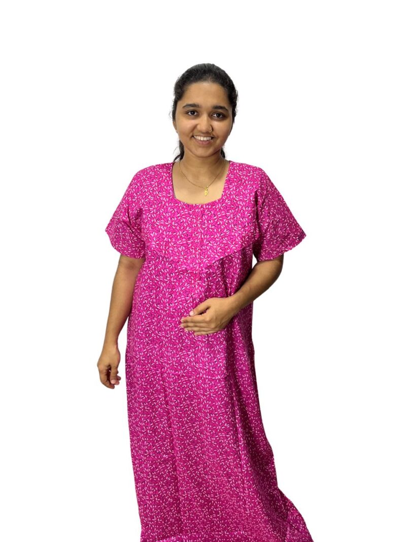 Horizontal Zip Feeding Nighty
