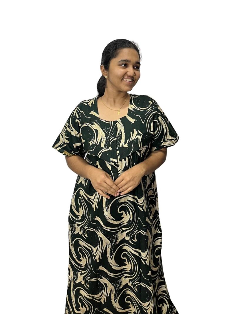 Horizontal Zip Feeding Nighty