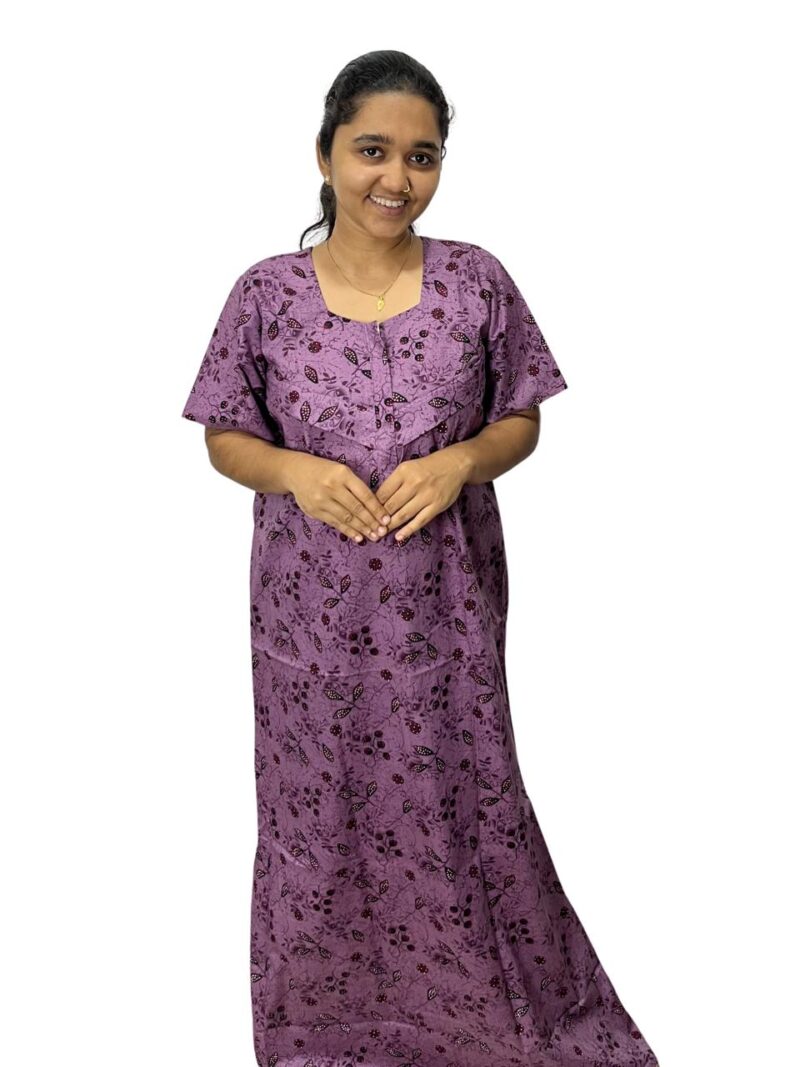 Horizontal Zip Feeding Nighty