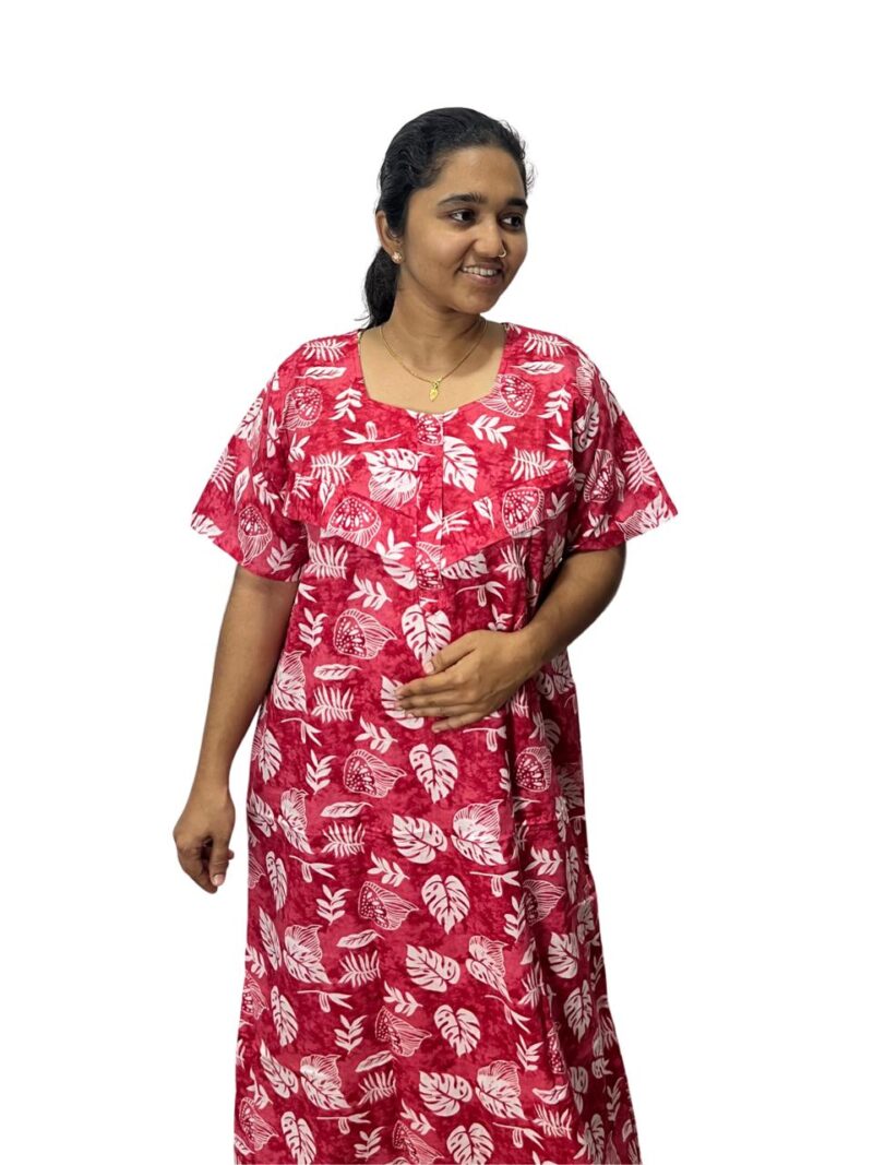 Horizontal Zip Feeding Nighty