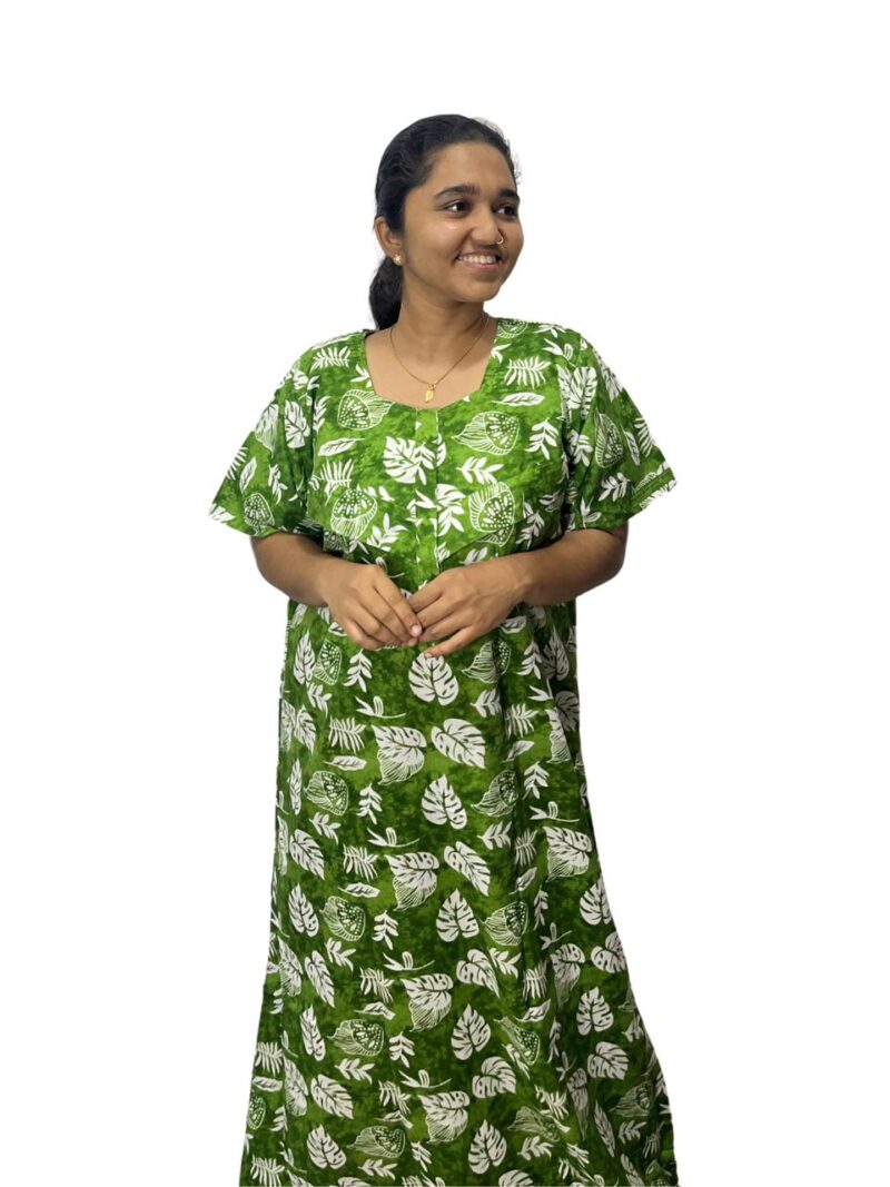 Horizontal Zip Feeding Nighty