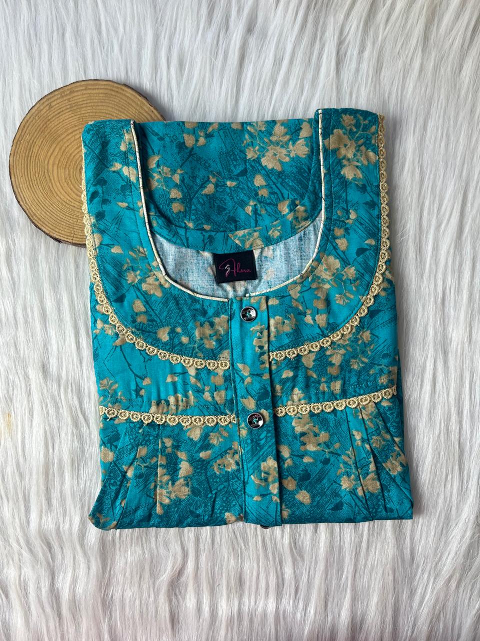 DOUBLE LACE ZIP NIGHTY
