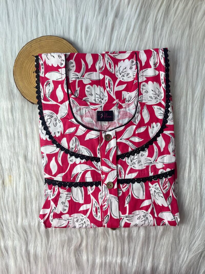 DOUBLE LACE  ZIP NIGHTY