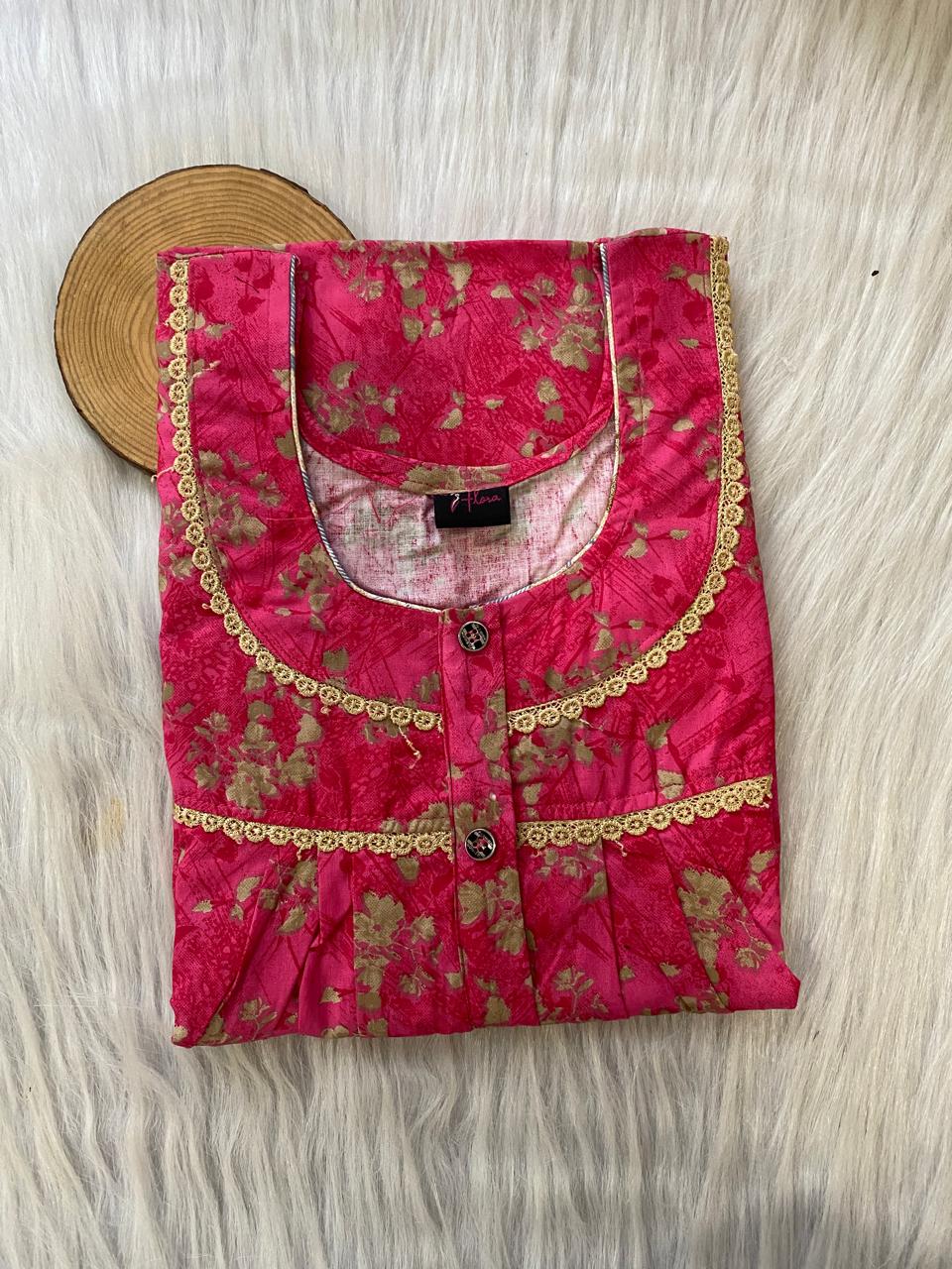 DOUBLE LACE ZIP NIGHTY