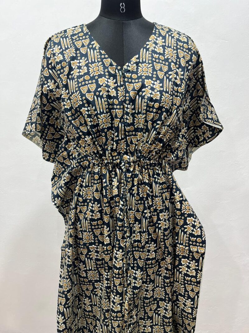 FEEDING KAFTAN WITH CENTER INVISIBLE ZIP NIGHTY