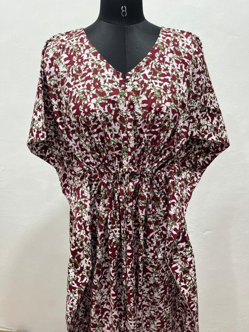 FEEDING KAFTAN WITH CENTER INVISIBLE ZIP NIGHTY