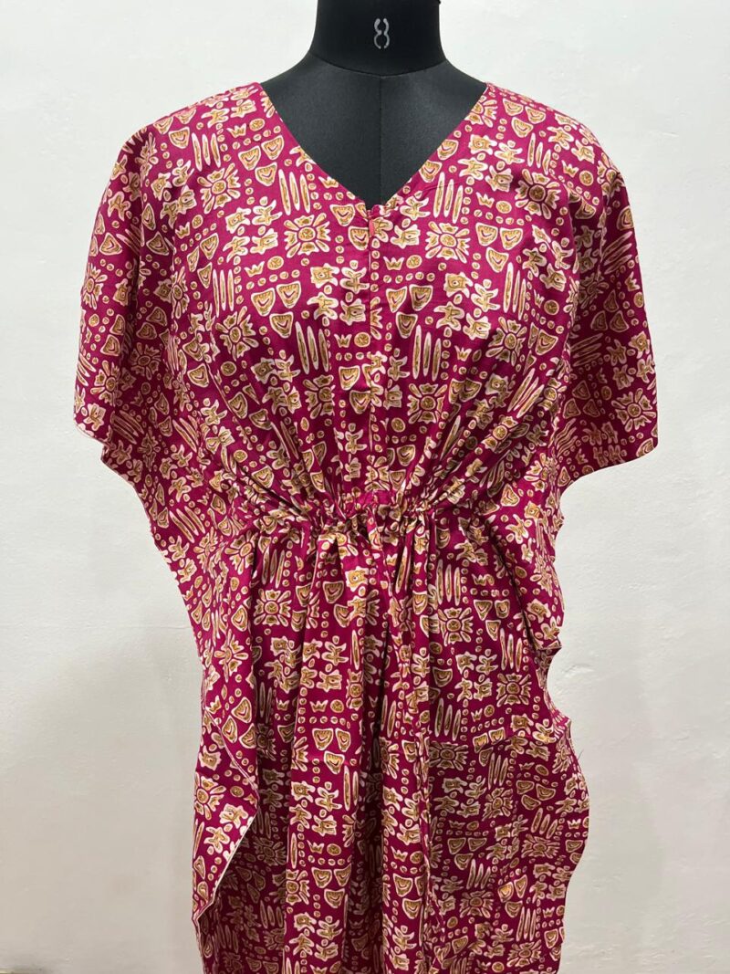 FEEDING KAFTAN WITH CENTER INVISIBLE ZIP NIGHTY