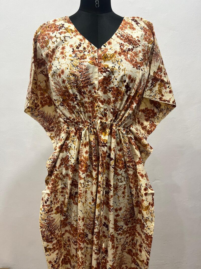 FEEDING KAFTAN WITH CENTER INVISIBLE ZIP NIGHTY