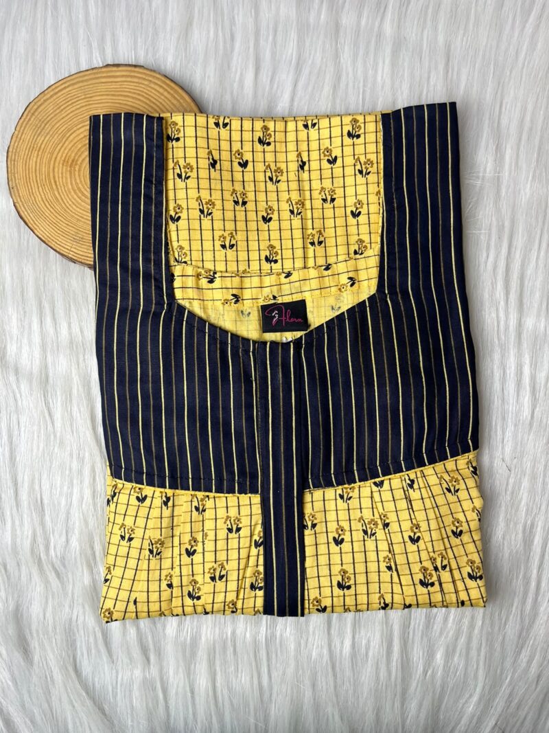 Mix N Match Square Neck Pleated Nighty