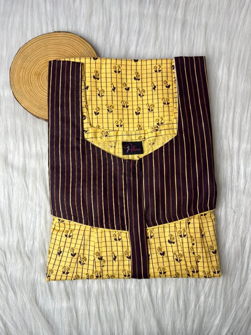 Mix N Match Square Neck Pleated Nighty