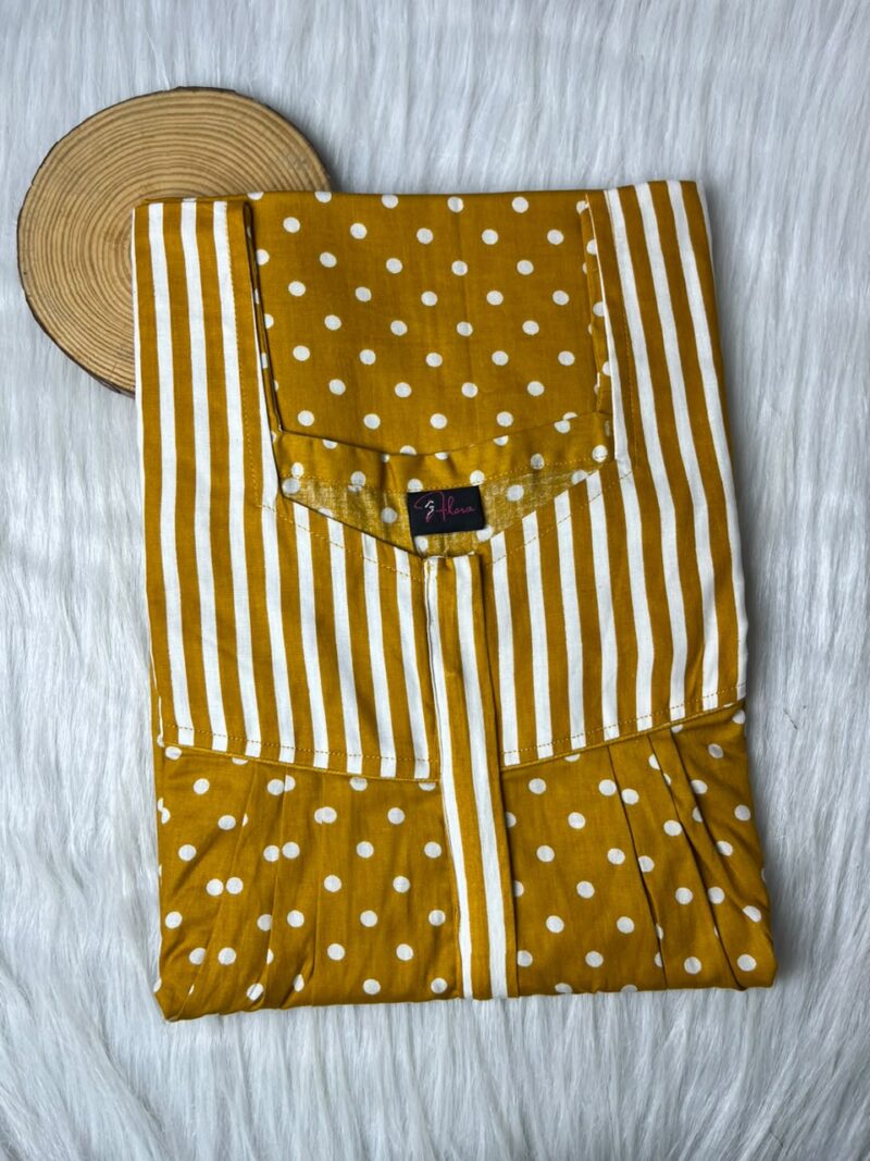 Mix N Match Square Neck Pleated Nighty