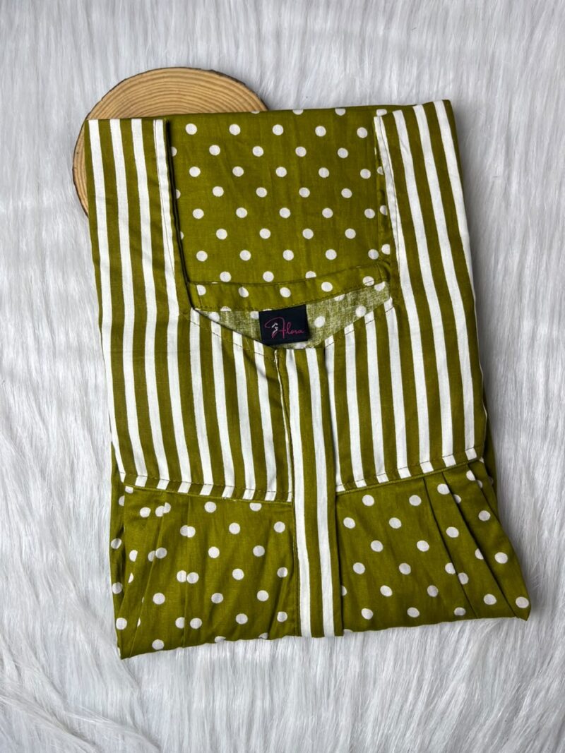 Mix N Match Square Neck Pleated Nighty