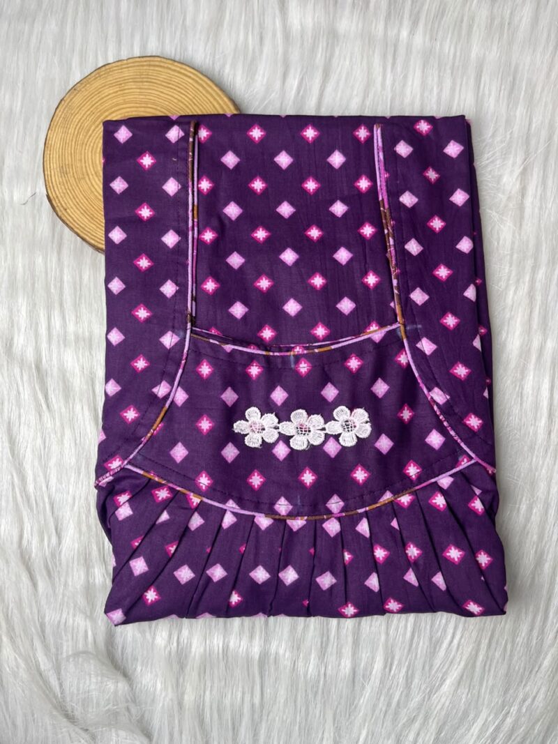 FRONT & BACK PLEATED NIGHTY